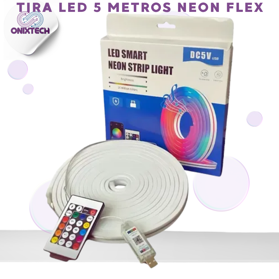 TIRA LED 5 METROS NEON FLEX